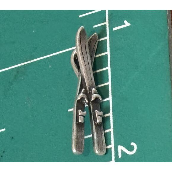 Pre Owned James Avery Retired Ski Sterling Silver Charm - Picture 5 of 5